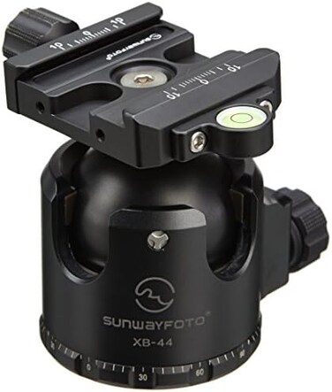SUNWAYFOTO XB-44 Tripod Ball Head Arca Compatible Low Center of Gravity XB44 Sunway