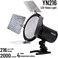 YONGNUO YN216 YN-216 LED Video Light with 5600K Color Temperature and 4 Color Plates for Canon Nikon DSLR Cameras