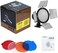 YONGNUO YN216 YN-216 LED Video Light with 5600K Color Temperature and 4 Color Plates for Canon Nikon DSLR Cameras