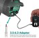 AODELAN Flash Trigger Transmitter and Receiver with Universal Hot Shoe for Canon, Nikon, Olympus, Panasonic, Pentax, Fuji, Samsung, Sony