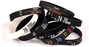DSLRKIT Photographer's Wristband SET/Stop Lens Zoom Creep