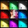 اضاءة LED RGB للتصوير الفوتوغرافي محمولة باليد 1000 لومن CRI 95+ USB قابلة لاعادة الشحن مع جهاز تحكم عن بعد وشنطة حمل ودرجة حرارة لون قابلة للتعديل 3000-6000 كلفن و8 الوان