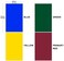 Meking 8 Pieces 16x20 inches Lighting Gels Photo Lights Gel Filters Transparent Color Correction Light Sheets for Photography Red Head Strobe Flashlight (Red&amp;Green&amp;Blue&amp;Yellow)