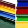 Meking 8 Pieces 16x20 inches Lighting Gels Photo Lights Gel Filters Transparent Color Correction Light Sheets for Photography Red Head Strobe Flashlight (Red&amp;Green&amp;Blue&amp;Yellow)