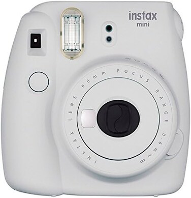 Fujifilm.Instax Mini 9 Instant Film Camera, Smoky White, Smokey White
