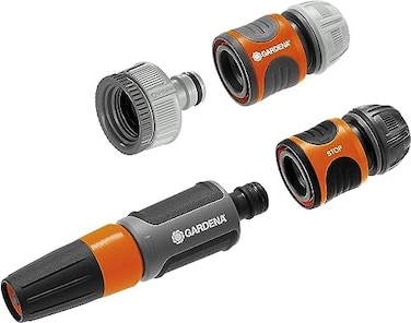 Gardena 18291-20 System Basic Set - Black/Orange/Grey