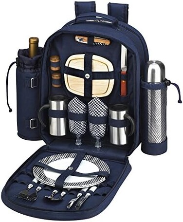 Picnic at Ascot Deluxe Equipped 2 Person &amp; Coffee Backpack