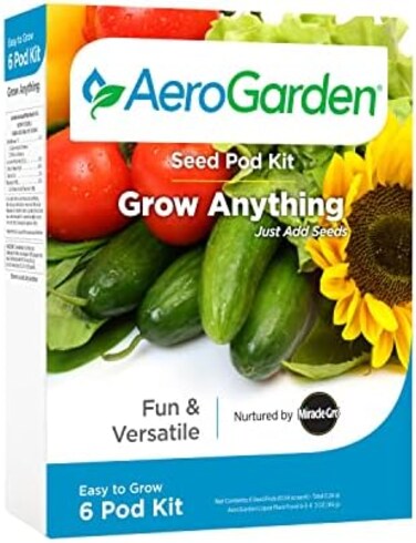 K Tool International AeroGarden Grow Anything Seed Pod Kit (6-Pod)