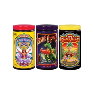 Fox Farm FX14045 Soluble 1 lb Trio Pack Nutrient, 1, Black