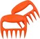 Bear Paws The Original Bear Paws Shredder Claws - Easily Lift, Handle, Shred, and Cut Meats - Essential for BBQ Pros - Ultra-Sharp