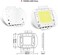 CHANZON High Power Led Chip 100W Cool White (10000K - 15000K / 3000mA / DC 30V - 34V / 100 Watt) Super Bright Intensity SMD COB Light Emitter Components Diode 100 W Bulb Lamp Beads DIY Lighting