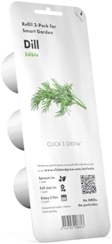 كليك آند جرو كبسولات الشبت - عبوة من 3 قطع