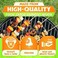 Tesorrio Pack of 120 Extra Long Disposable Bamboo Skewers