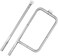Hisencn 65032 Grill Burner Tube for Weber Q3200, Q3000, Q320, Q300, 57060001, 404341, 586002 Gas Grills, 304 Stainless Steel Grill Burner Replacement for Weber Q Series 60036, 80385, 13122