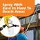 Gotcha Sprayer 4Most Innovations GSP0205 Gotcha Sprayer Pro Aerosol Spray Can Extension Pole Adapter