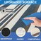 Scuddles Extra Large Double-Layered Blanket For Picnics And Outdoor Use, Waterproof, Suitable For Spring And Summer, Blue And White Striped, Great For The Beach And Camping On Grass, Waterproof And Sa