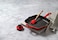 Le Creuset Nylon Brush, 3 1/4", Cerise