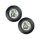 MEGGSI 2 Pack Mini Digital Hygrometer Gauge Indoor Thermometer, LCD Monitor Temperature Outdoor Humidity Meter for Greenhouse Jars Incubators Guitar Case, Fahrenheit (℉) or Celsius(℃)