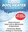 SpaChoice 2-2706 Solar Pool Heater for Pools, 1-Quart