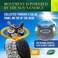 Gardeneer by Dalen SOL-R Action Solar Fake Owl Decoy to Scare Birds Away from Gardens, Rooftops, and Patios - Scarecrow Provides Chemical-Free Pest Control - Safe and Humane, 18" 360&ordm; Rotating Head