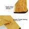 OZERO Leather Work Gloves Flex Grip Tough Cowhide Gardening Glove for Men and Women