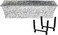 Achla Designs Window Flower Box Deck Railing Brackets, for 2 x 4, BGK-13