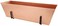 Achla Designs Window Flower Box Deck Railing Brackets, for 2 x 4, BGK-13