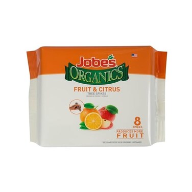 Jobe's Organics Fruit and Citrus Tree Fertilizer Spikes