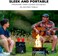 Outland Living Firebowl UV and Weather Resistant 740 Propane Gas Tank Cover with Stable Tabletop Feature, Fits Standard 20 lb Tank Cylinder, Ventilated with Storage Pocket