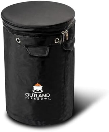Outland Living Firebowl UV and Weather Resistant 740 Propane Gas Tank Cover with Stable Tabletop Feature, Fits Standard 20 lb Tank Cylinder, Ventilated with Storage Pocket