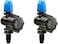 Rain Bird MSH2PKS Drip Irrigation 10-32 Threaded Micro-Spray Nozzle, 180&deg; Half Circle Pattern, 0-10.5' Spray Distance, 2-Pack,Black