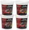 Camerons Oak, Cherry, Hickory, and Alder Wood Smoking Chips- Wood Smoker Chips Value Pack- Set of 4 Resealable Pints