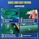 PVC Stitch Liquid Repair Patch for Air Mattresses, Waterbeds, Glue Inflatable Boats, Rafts, ISUPs, Above-Ground Pools, Bouncy Houses, Hot Tubs, Air Tracks, Works on Blow up PVC &amp; PU Inflatables