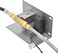 Stanbroil Fire Pit Gas Burner Spark Ignition Kit &ndash; Including Push Button Igniter Gas Shut-Off Valve with Key