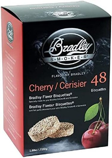 Bradley Smoker Cherry Flavoured Bisquettes (48 Pieces)