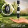 Rain Chains Direct Square Link Rain Chain, 8.5 Feet Length, Aluminum, Black Powder Coated, Functional and Decorative Replacement for Gutter Downspouts