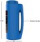 Stalwart 82-YJ487 Spreader, Salt and Seed Spreader, Also for Fertilizer, Deicing/Ice Melt By Stalwart (Multipurpose Tool for Lawn Garden and Yard) (Blue)