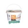 J T Eaton 704-PN Block Rodenticide Anticoagulant Bait, Peanut Butter Flavor, For Mice and Rats (Pail of 64)