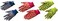 G &amp; F Products 1823-3 JustForKids Soft Jersey Kids Garden Gloves, Kids Work Gloves, 3 Pairs Green/Red/Blue per Pack