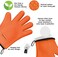 Kitchen perfection Kb Silicone Oven Gloves For Smoking - Extreme Heat Resistant Grilling Gloves - Handle Hot Food Directly On The Grill, Pan, And Pit   Waterproof Grilling Gloves   Super Value Set + 3