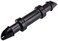 Raindrip 312050B Drip Irrigation Fittings Single Barbed Coupling Connectors, 1/4-Inch, 50 Per Bag, for Trees, Shrubs, Gardens, Black