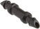 Raindrip 312050B Drip Irrigation Fittings Single Barbed Coupling Connectors, 1/4-Inch, 50 Per Bag, for Trees, Shrubs, Gardens, Black