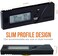 Cigar Oasis Digital Hygrometer - Small, Slim Hygrometer and Thermometer with Digital Humidity Sensor Gauge for Precise Readings in Various Storage Applications, Ideal for Herbal or Instrument Storage