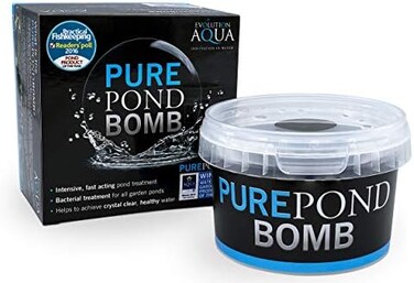 Evolution Aqua Pure Pond Bomb &ndash; for Crystal Clear Healthy Water, Treats up to 20,000 litres