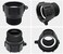 PERMINKS Ibc Carrier Adapter: 2" To 2" Npt Threaded Brace - Easily Connect Your Ibc Bag To A Standard Threaded Pipe - Brace Adapter - Ibc Carrier Valve - Food-Safe Carrier Bag - Ibc Carrier Fittings -