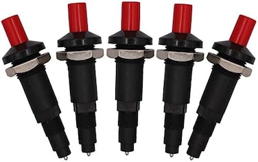 Earth Star Gas Heater One Outlet Piezo Igniter Spark Plug Push Button Ceramic Igniter Pack of 5 PCS