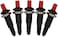 Earth Star Gas Heater One Outlet Piezo Igniter Spark Plug Push Button Ceramic Igniter Pack of 5 PCS
