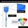 Smart Swatter Fly Swatters   Assorted Color 2 Pack   Picks UP The Bug w/ 904 Spikes   Patented &amp; Made in The USA   Insects, Bugs and Fly Killer