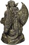 Design Toscano Silas the Sentry Gargoyle Gothic Statue, Medium, 18 cm, Polyresin, Two Tone Stone