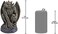 Design Toscano Silas the Sentry Gargoyle Gothic Statue, Medium, 18 cm, Polyresin, Two Tone Stone